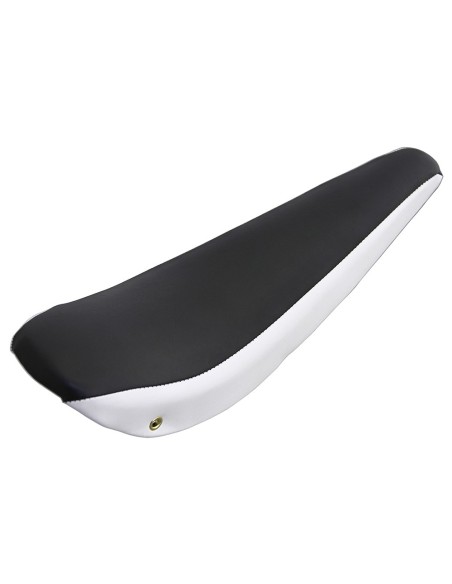 20 Banana Saddle Vinyl Black/White.